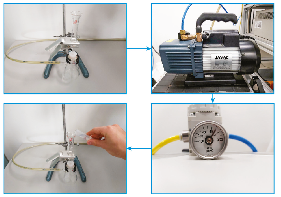 Vakuová filtrační aparatura pro přípravu vzorků