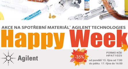 Podzimní HAPPY WEEK Agilent 2025