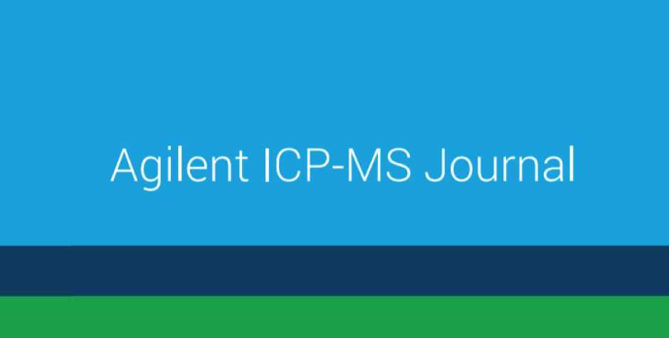 Agilent ICP-MS Journals
